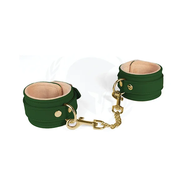 Spartacus Pu Wrist Cuffs W/plush Lining