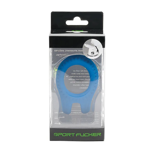 Sport Fucker Cockpit Cockring - Blue