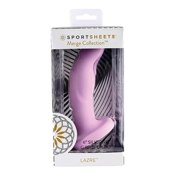 Sportsheets Lazre 6" Silicone G Spot Dildo - Pink