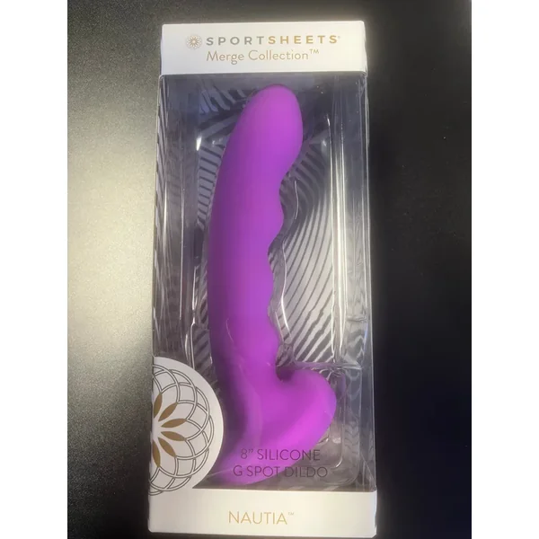 SportSheets Nautia 8″ G or P Spot Dildo