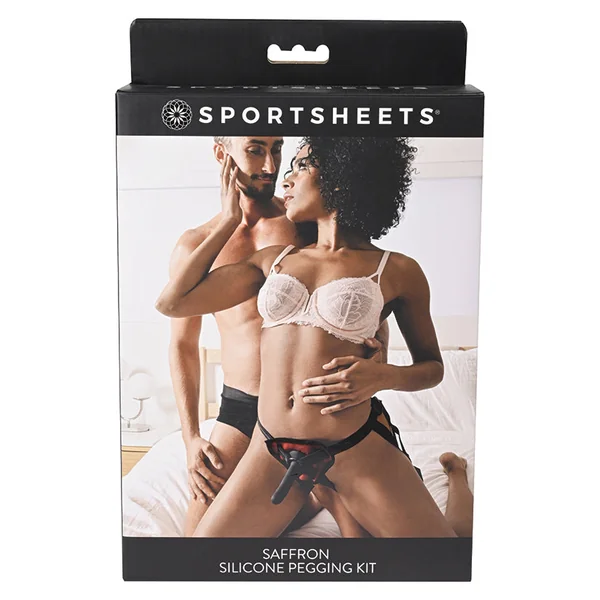 Sportsheets Saffron Silicone Pegging Kit
