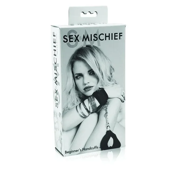 Sportsheets Sex & Mischief Beginner’s Handcuffs Black