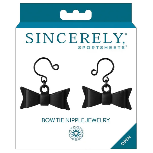 Sportsheets Sincerely Bow Tie Nipple Jewelry