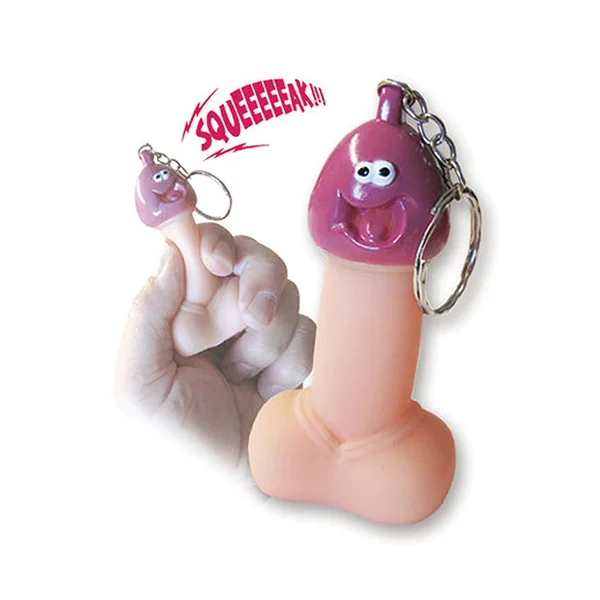 Squeaky Pecker Keychain