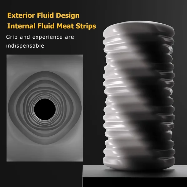 Squeezing Pocket Pussy Male Masturbator - Thread Vagina Penis Massage Sex Toy for Men