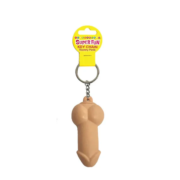 Squishy Penis Keychain by Little Geenie