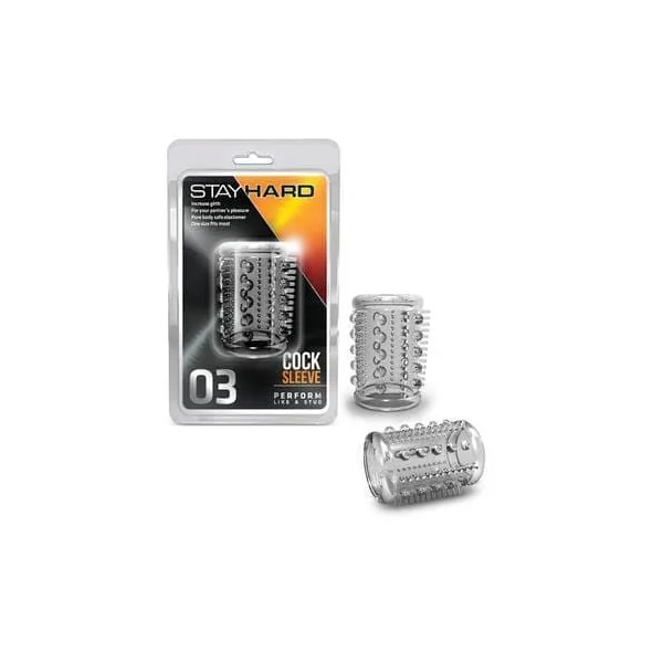 Stay Hard Cock Sleeve 03 - Clear