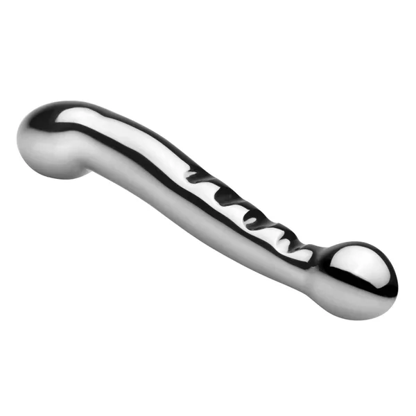 Steel Elegance Dual Ended Stainless Steel Dildo