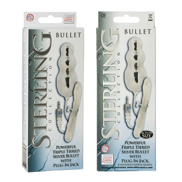 STERLING SILVER TPL TIERED BULLET