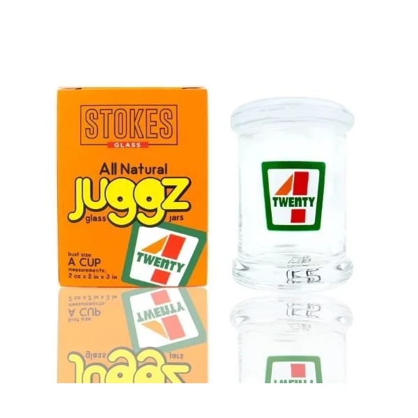 Stokes Juggz Glass Jars B Cup 6oz Twenty
