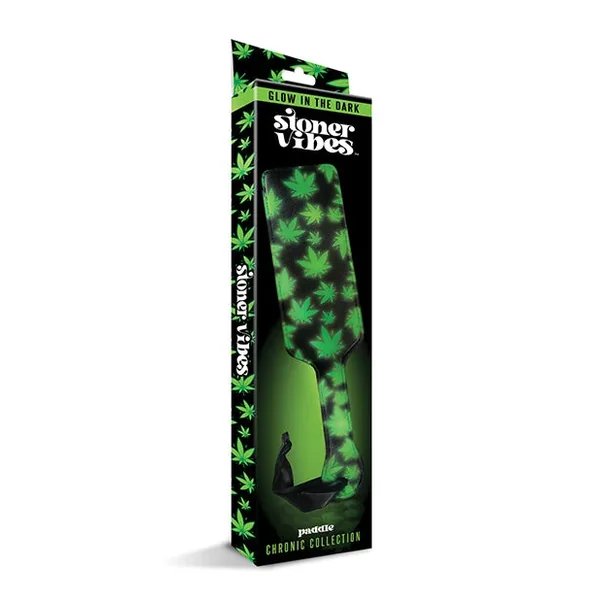 Stoner Vibes Glow in the Dark Paddle – Green