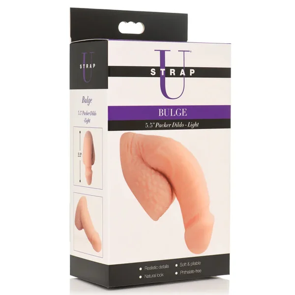 Strap U Bulge Packer Dildo - Light