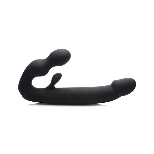 Strap U Tri-Volver 7x Vibrating Strapless Strap On