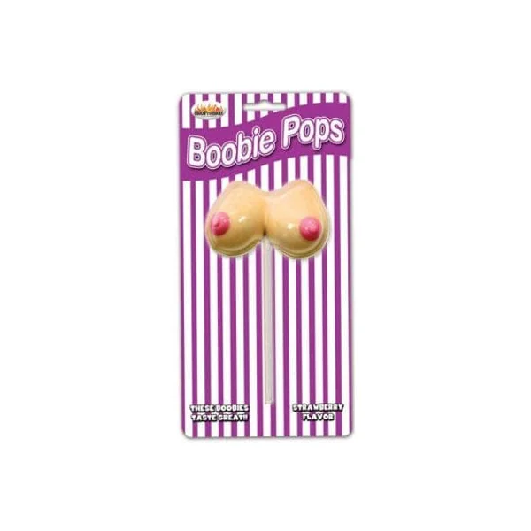 Strawberry Flavor Candy - Hott Products - Boobie Pop