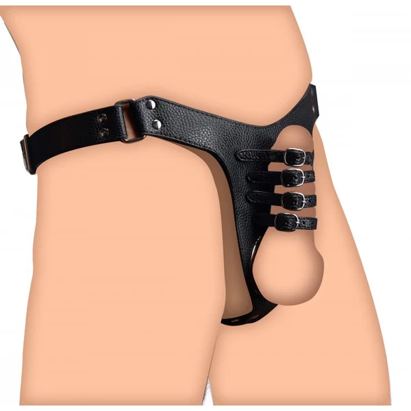 STRICT MALE CHASTITY HARNESS