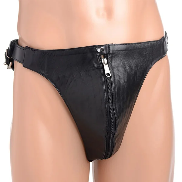 Strict Spiked Leather Confinement Jockstrap