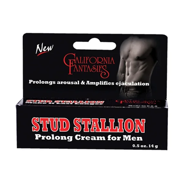 Stud Stallion - Prolong Cream for Men - 0.5 Oz. Tube - Boxed