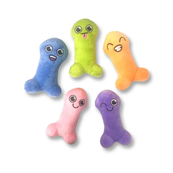 Suck A Bag Of Dicks Plushy Pillow With 5 Dicks