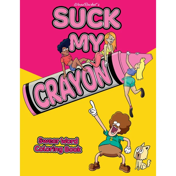 SUCK MY CRAYON COLORING BOOK (NET)