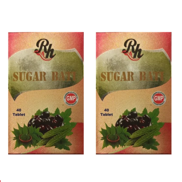 SUGAR BATI (40 Tablets Each) (Pack Of 2)