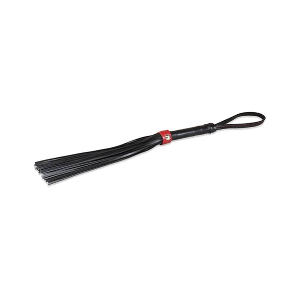 Sultra 14" Lambskin Flogger - Black-red