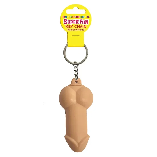 Super Fun Key Chain – Squishy Penis – Novelty Keychain