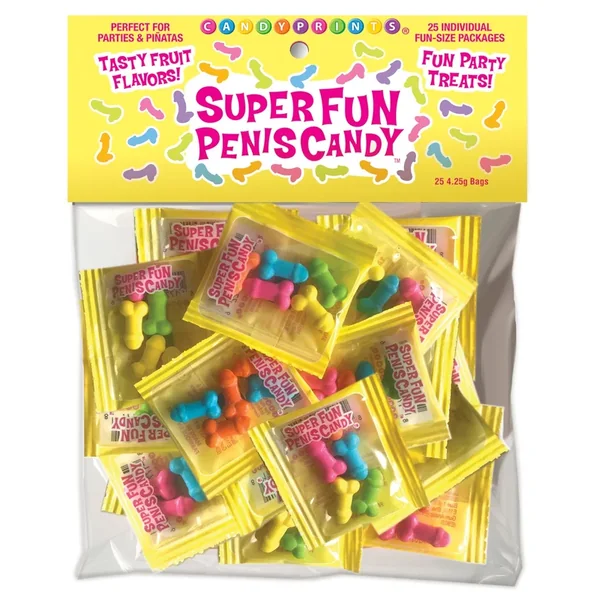 Super Fun Penis Candy – Bag of 25