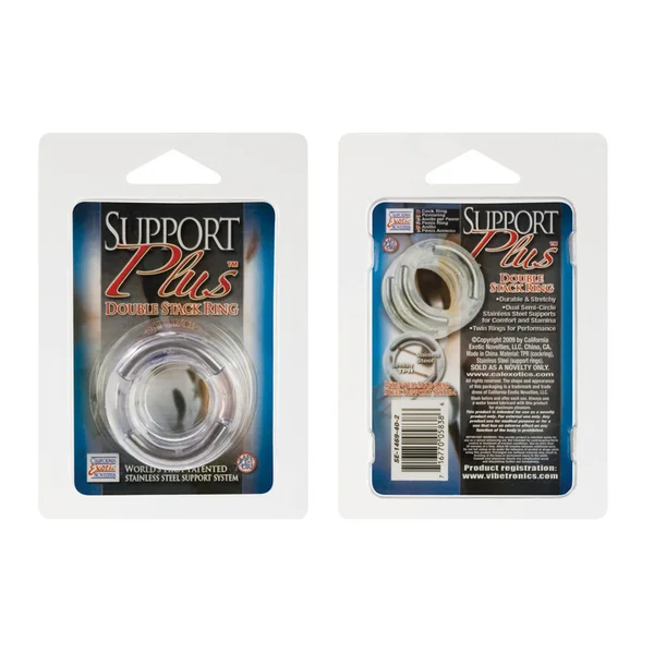 SUPPORT PLUS DOUBLE STACK RING