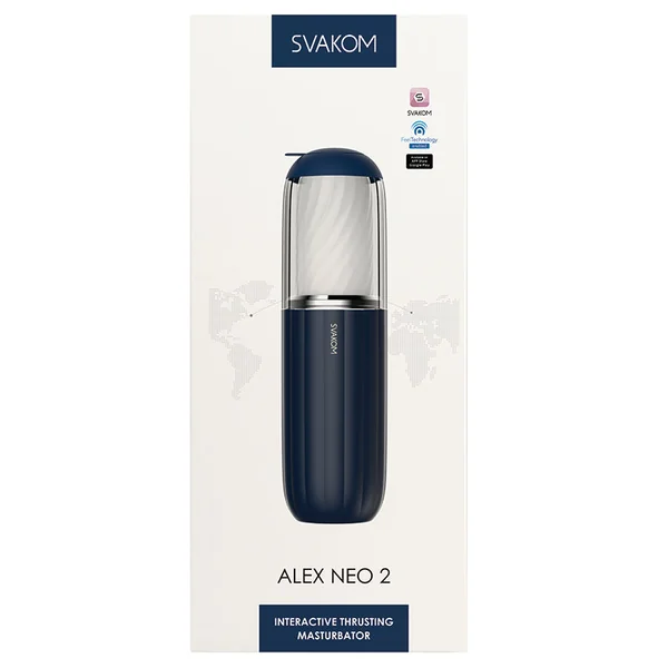 Svakom Alex Neo 2 Interactive Thrusting Masturbator