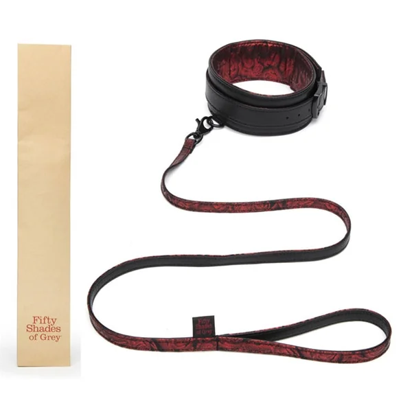 Sweet Anticipation Collar & Leash by Fifty Shades