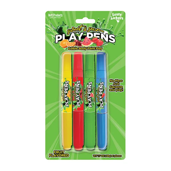 Sweet & Sour Flavored Play Pens- Pack of 4