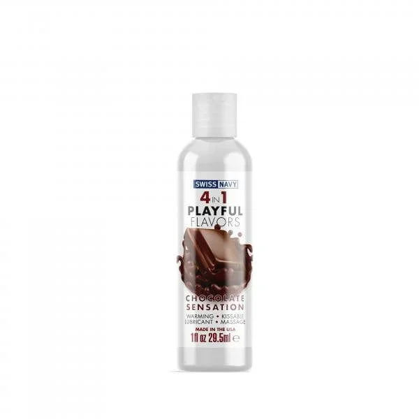 Swiss Navy 4in1 Playful Flavors Chocolate Sensation Lube