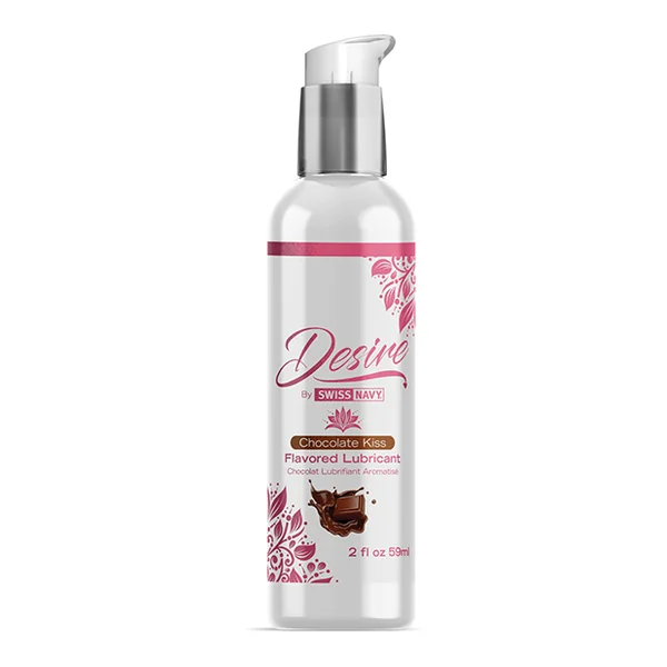 SWISS NAVY DESIRE CHOCOLATE KISS FLAVORED LUBE 2 OZ