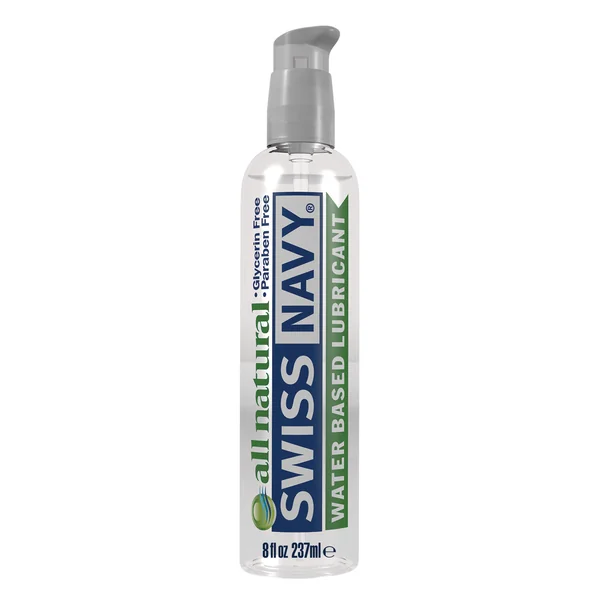 Swiss Navy Premium All Natural Lubricant - 8 Oz.
