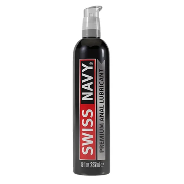 Swiss Navy Premium Anal Silicone Lube 8oz