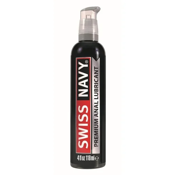 Swiss Navy Silicone Based Anal Lubricant 4oz/118ml
