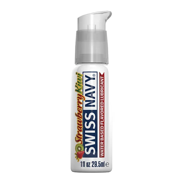Swiss Navy Strawberry Kiwi Flavored Lubricant - 1 Oz