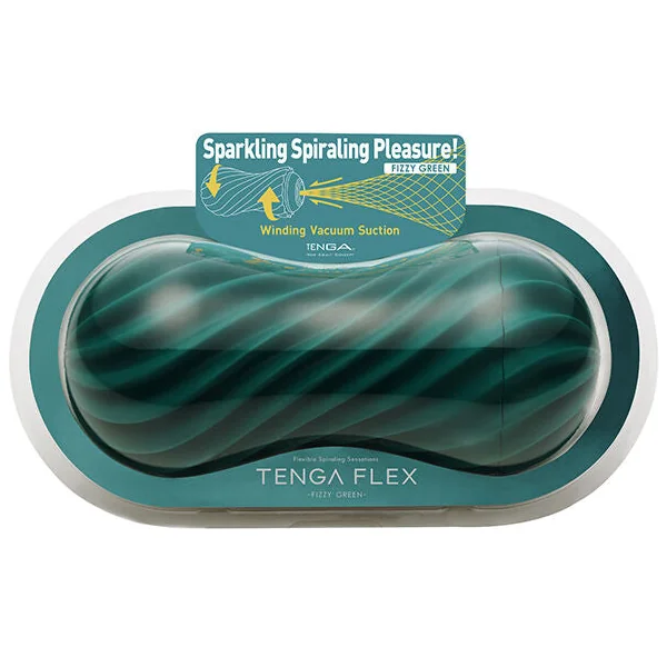 TENGA - FLEX FIZZY GREEN MASTURBATOR