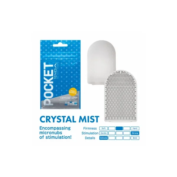 Tenga Pocket Maturbastor Sleeve, Crystal Mist