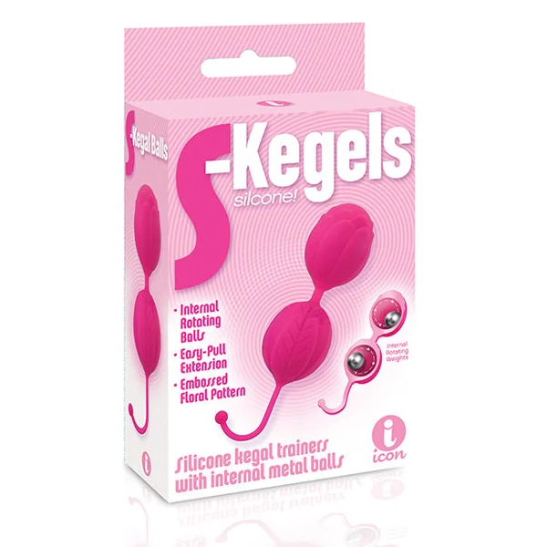 The 9's S-kegels Silicone Balls - Pink
