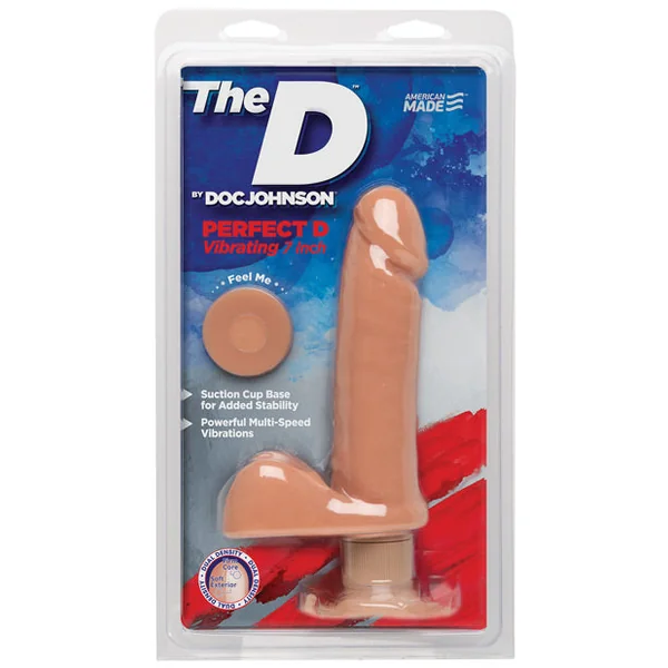 The D 7 inch Perfect D Vibrating W/balls