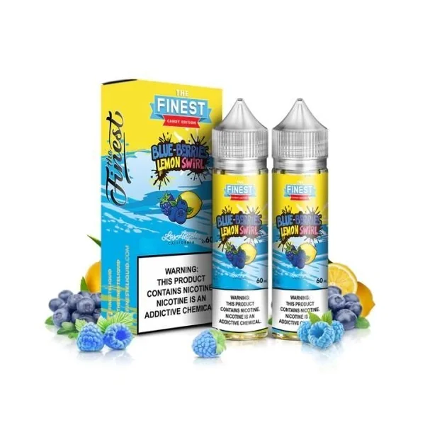 The Finest 2pc Candy Edition Blueberries Lemon Swirl 3mg