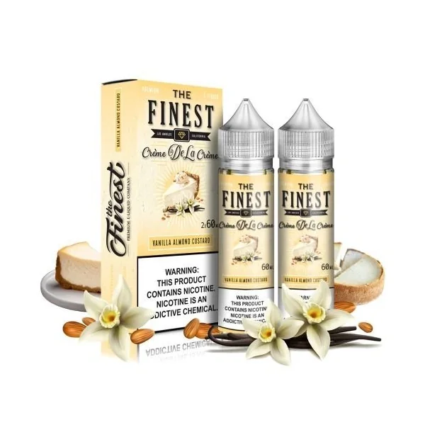 The Finest 2pc Creme Edition Vanilla Almond Custard 6mg