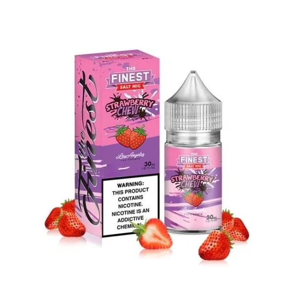 The Finest Nic Salt Signature Edition Strawberry Chew 50mg