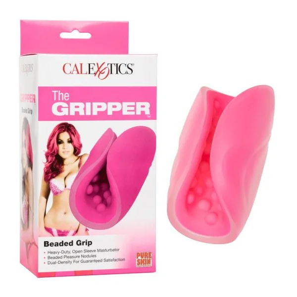 THE GRIPPER BEADED GRIP HOT PINK