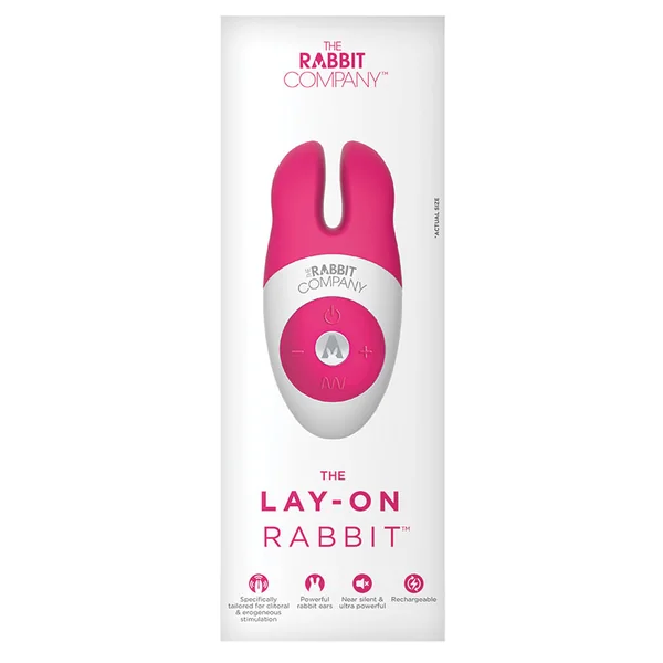 The Lay-On Rabbit Rechargeable - Hot Pink