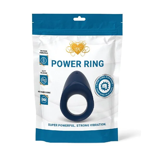 The Pleasure Company Power Ring Vibrating Cock Ring