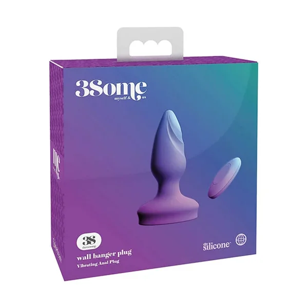 Threesome Wall Banger Plug – Purple