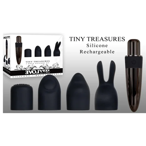 Tiny Treasures Vibrating Bullet Kit by Evolved