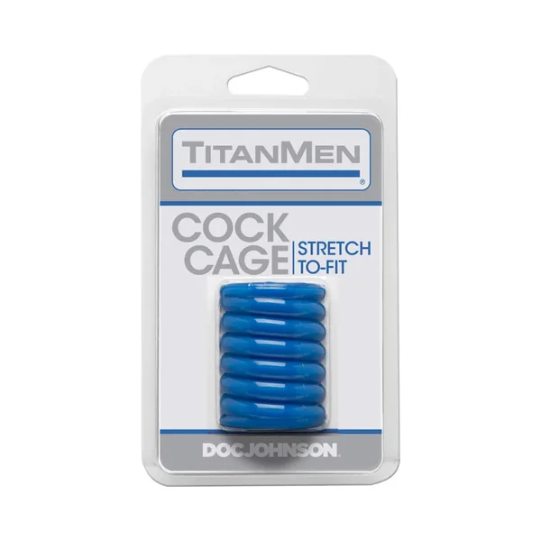 TitanMen – Cock Cage Blue